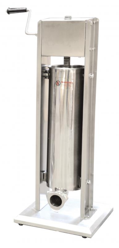 Stainless Steel Sausage Stuffer with 15 lbs Stainless Steel Sausage Stuffer with 15 lbs. Capacity